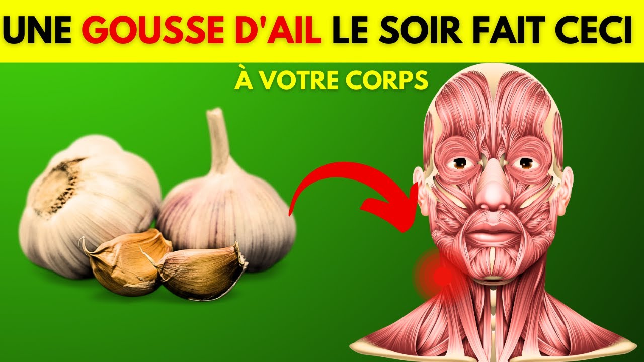 L'AIL le SOIR : 9 Bienfaits CHOCS que Personne ne Conna&icirc;t !