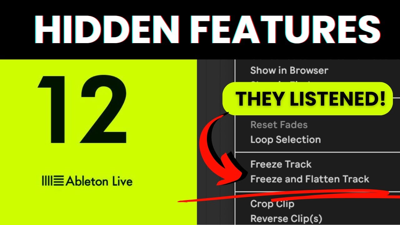 12 секретных функций Ableton Live, которые вы не используете (но должны использовать)