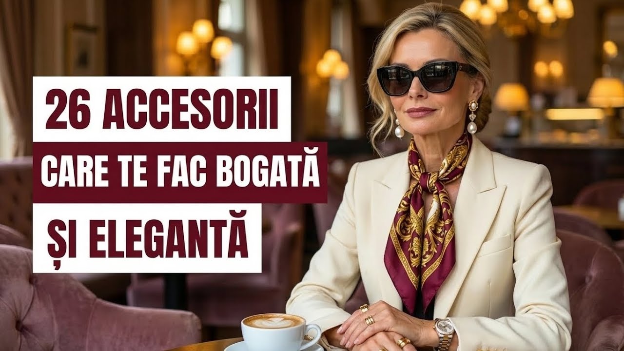 26 Accesorii Care Fac Femeile Peste 50 De Ani Să Arate BOGATE și Elegante Instant