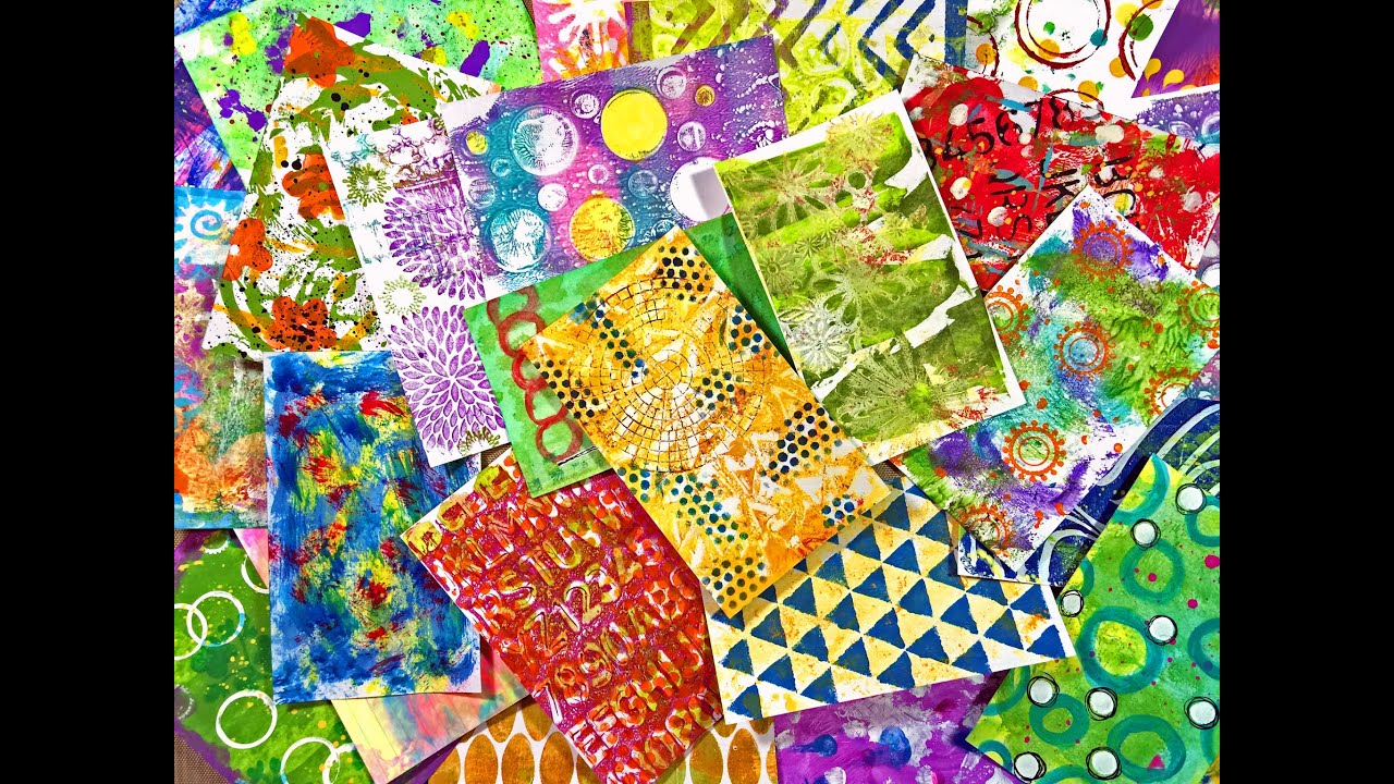 Collaged Index Card ICAD - Keep It Simple
