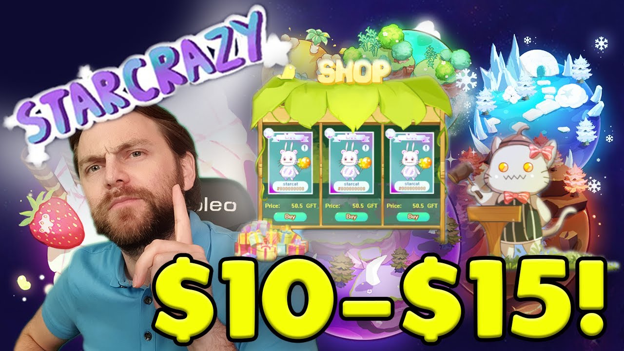 LOW ENTRY PRICE NFT PLAY TO EARN GAME - STARCRAZY $300 GIVEAWAY