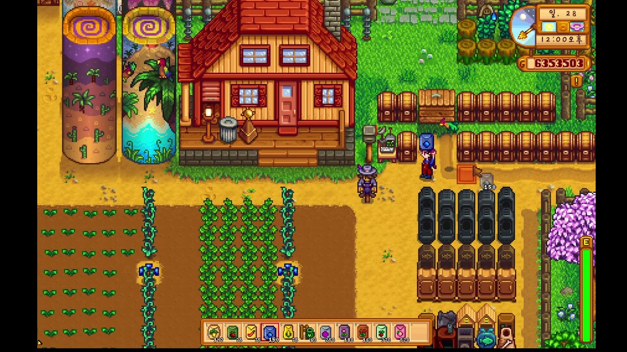 Stardew Valley를 했다. (5년째, 봄 28일)