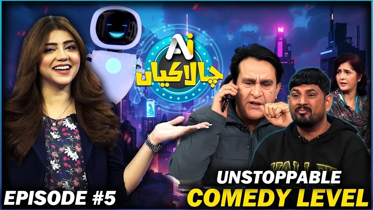 Wajid Khan’s Entry Brings Non-Stop Laughter | AI Chalakian With Irza Khan Episode #5