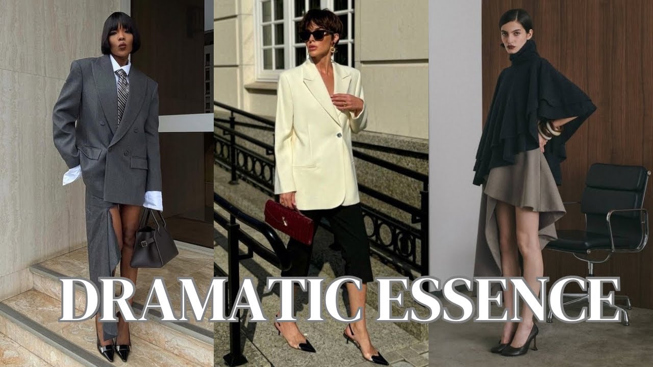 DRAMATIC ESSENCE SPRING FASHION TRENDS.