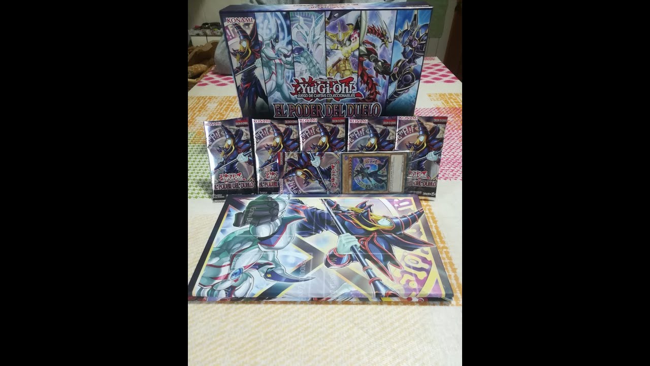 YUGIOH Presentaci&oacute;n del canal y unboxing EL PODER DEL DUELO.
