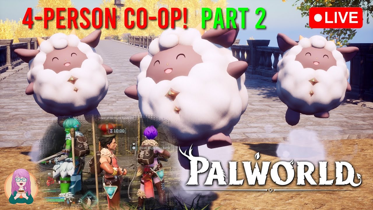 Palworld Co-op with Isabel, Cookie and Tacet the Terror - Part 2 of the Pandemonium!