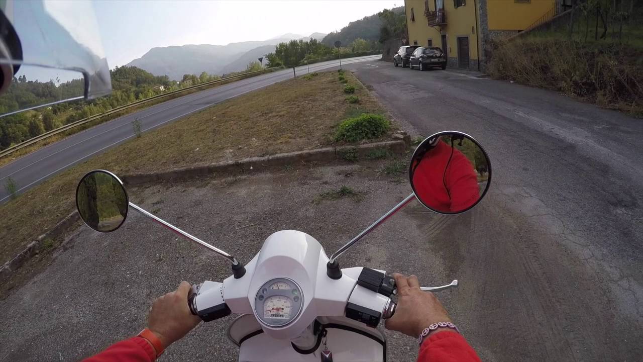 VESPA PX 125 - GIRO IN GARFAGNANA (TOSCANA)