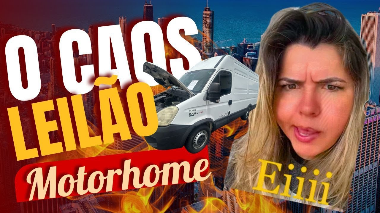 Temp.01 EP.1 - Compramos uma Van de Leil&atilde;o para Transformar em Motorhome! Ser&aacute; que Valeu a Pena?