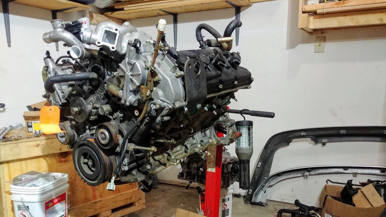 Введение в мой процесс сборки двигателя. 4,5-литровый V8 Nissan VK45DE для Infiniti M45, Q45, FX4...