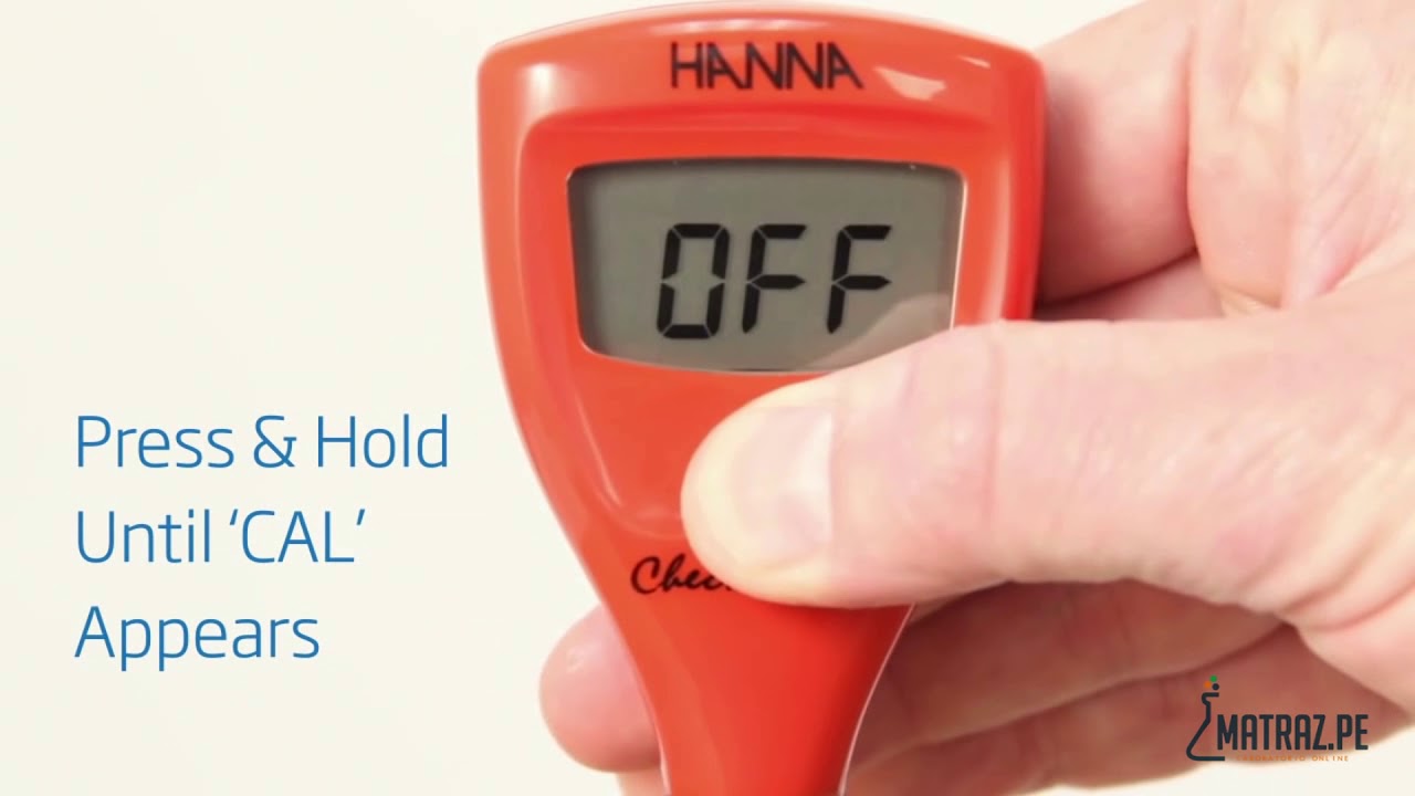 ¿Cómo usar el Medidor de pH HANNA HI 98103?