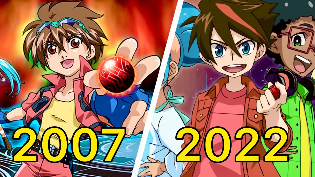 Evolution of Bakugan Cartoons (2007-2022)