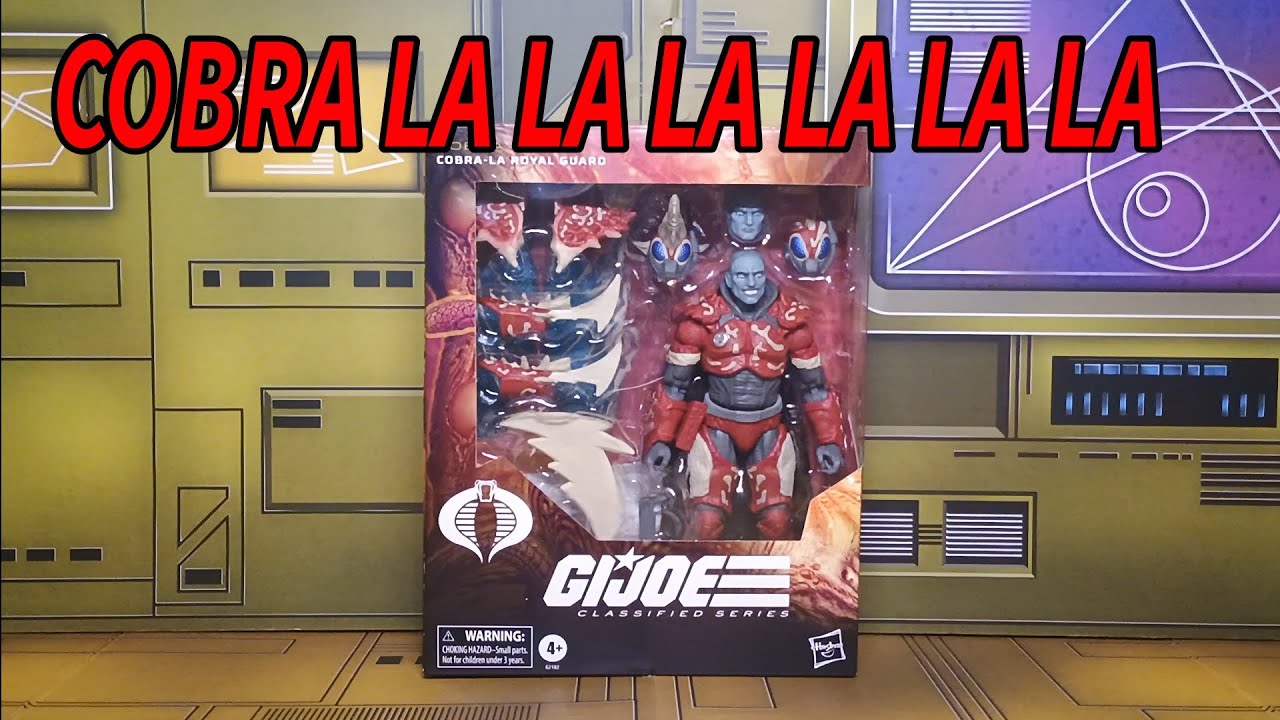 G.I.JOE CLASSIFIED SERIES COBRA LA ROYAL GUARD REVIEW