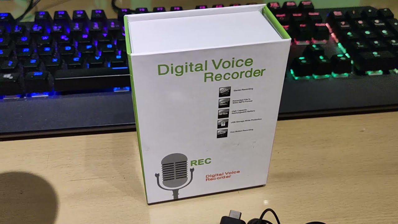 Review Grabadora de voz espía MZ010 (que no parece una grabadora)