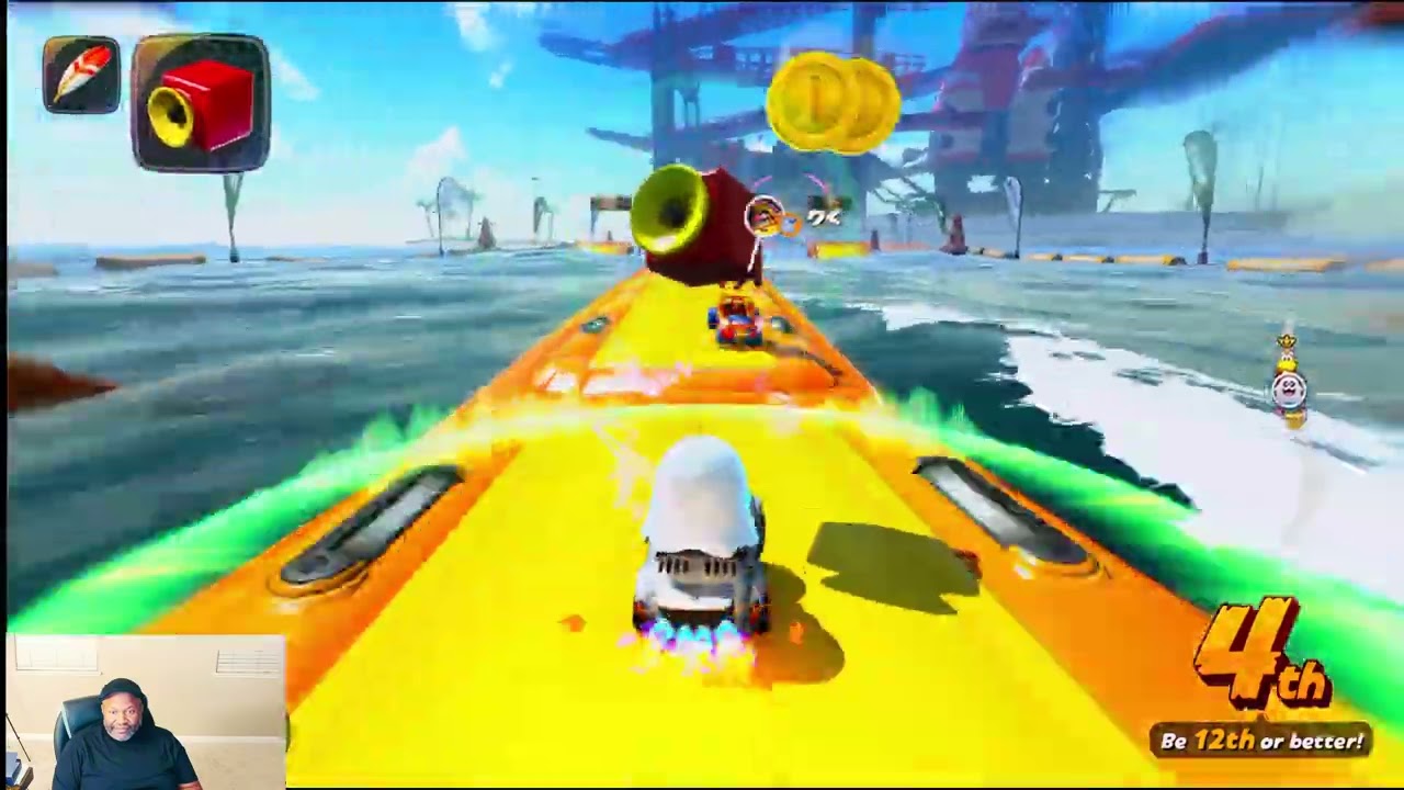 Barely First in Mario Kart World