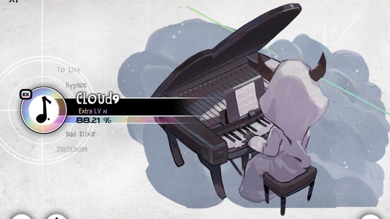 【Deemo:最難関】Cloud9[Extra]譜面確認　speed5.0