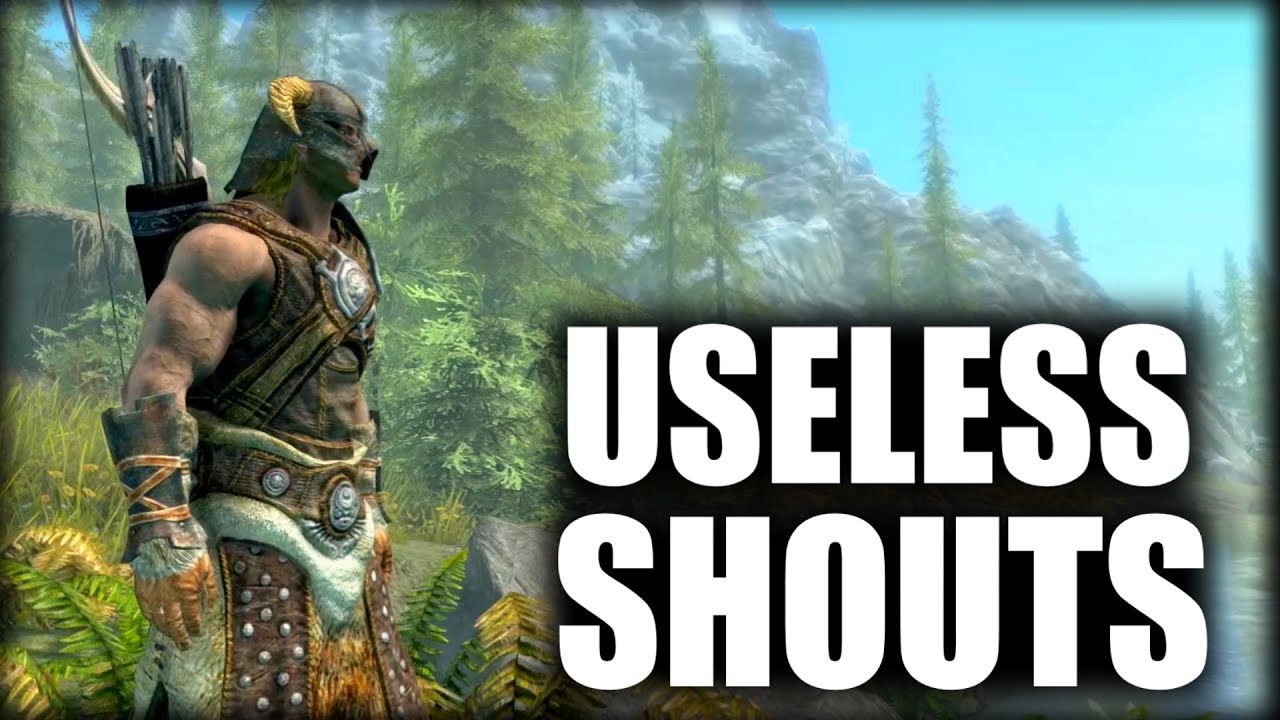 Skyrim - 5 Useless Shouts