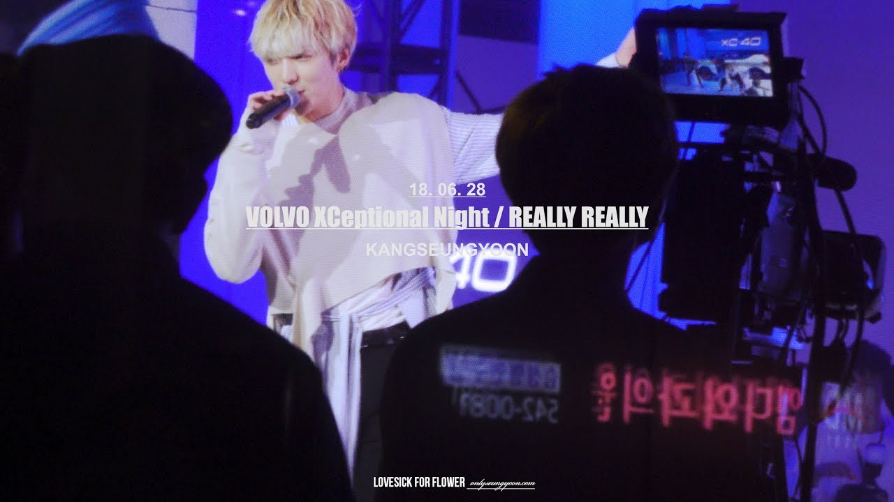 180628 VOLVO XCeptional Night 위너 강승윤 직캠 - REALLY REALLY
