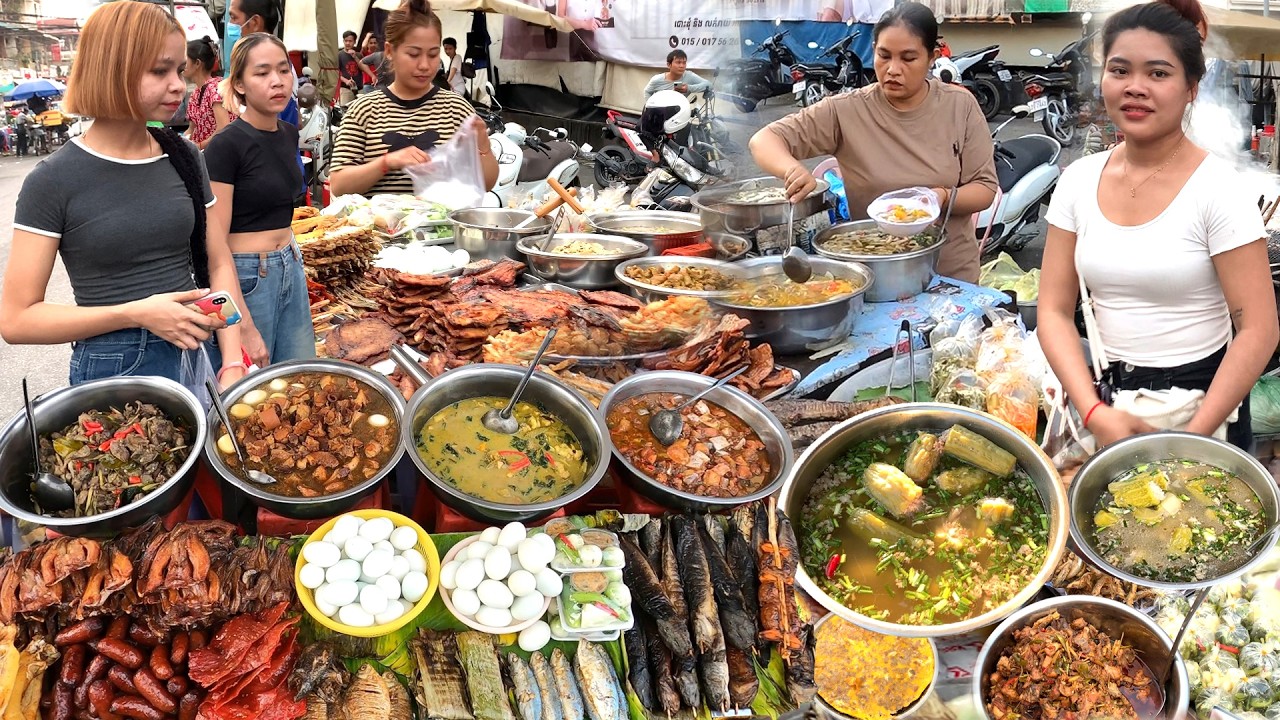 Amazing! CAMBODIAN Street Food Collection 2026 - Compilation Countryside Market & City Food Market.