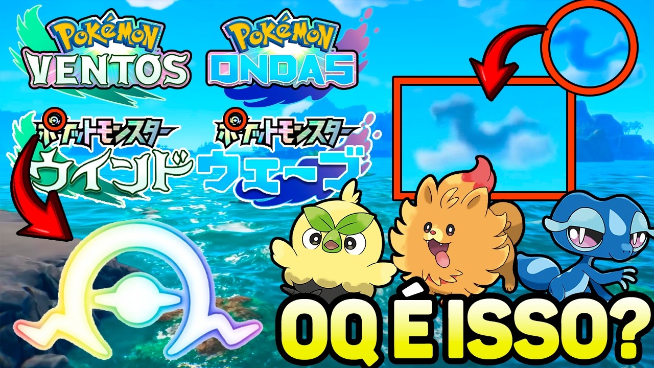 ALERTA DE SPOILER!! MISTÉRIOS DE POKÉMON VENTOS E ONDAS EXPLICADOS !!