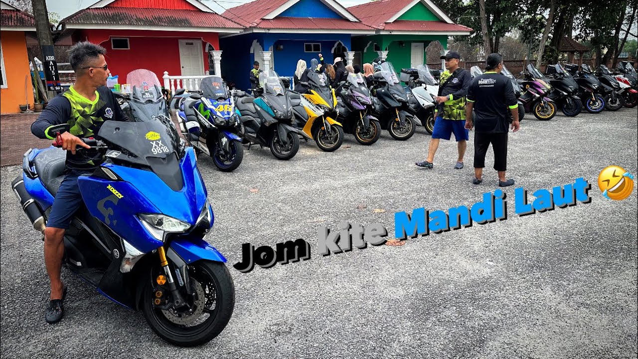 Tmax Malaysia gathering TERENGGANU 2023 part 5✅ ( kite tawaf pulau ke pulau marey!! )