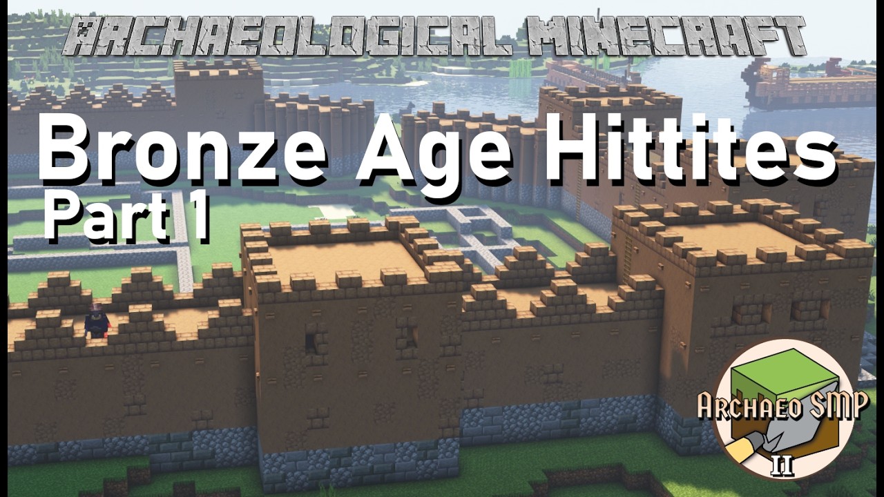 A Bronze Age Hittite City on Archaeo SMP S2 - Part 1 | Archaeological Minecraft