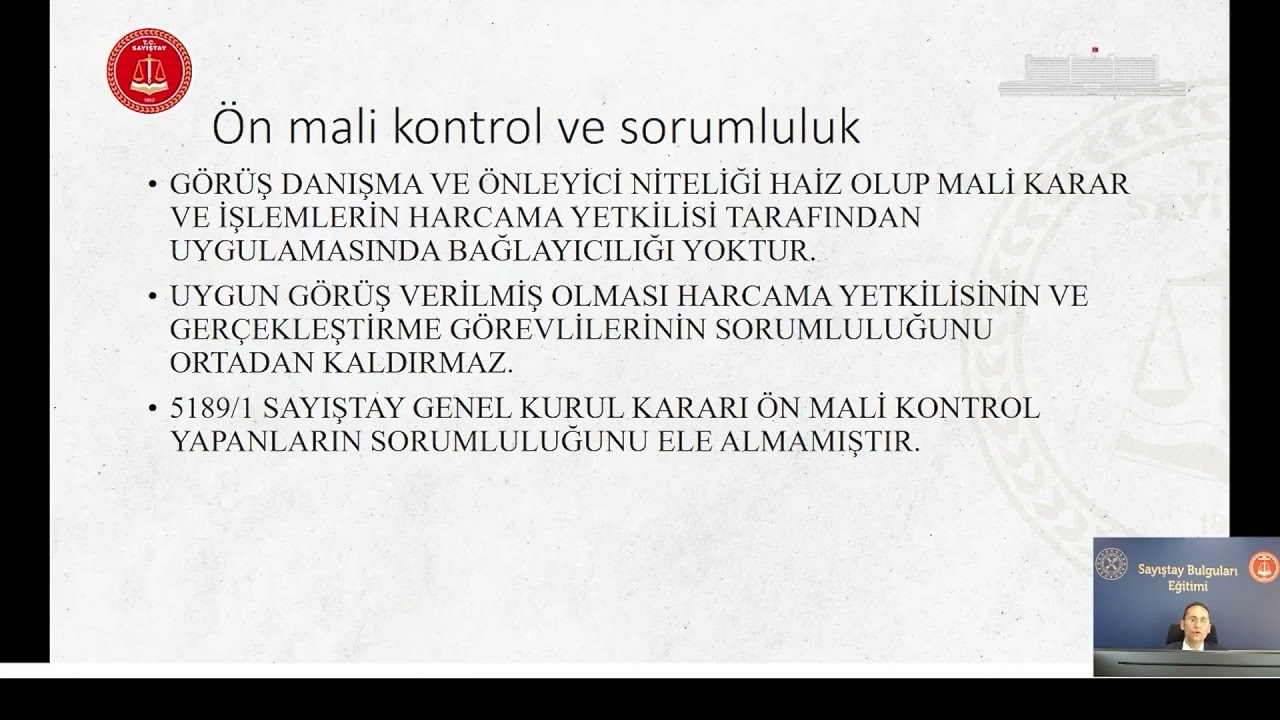 Kamu Görevlilerin Mali Sorumluluğu (Fazla ve Yersiz Ödeme ile Kamu Zararı) – Sorumluluk