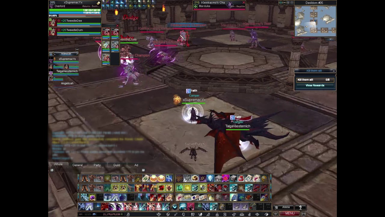 S4-6 Devildom dailies Overlord W/ Dual Death Gladiators