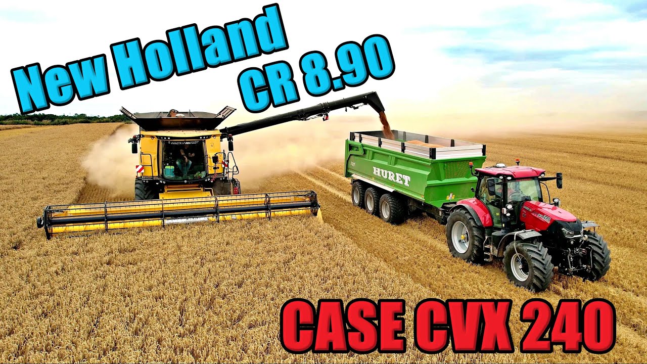 New Holland CR 8.90 moisson 2024 Pas de Calais