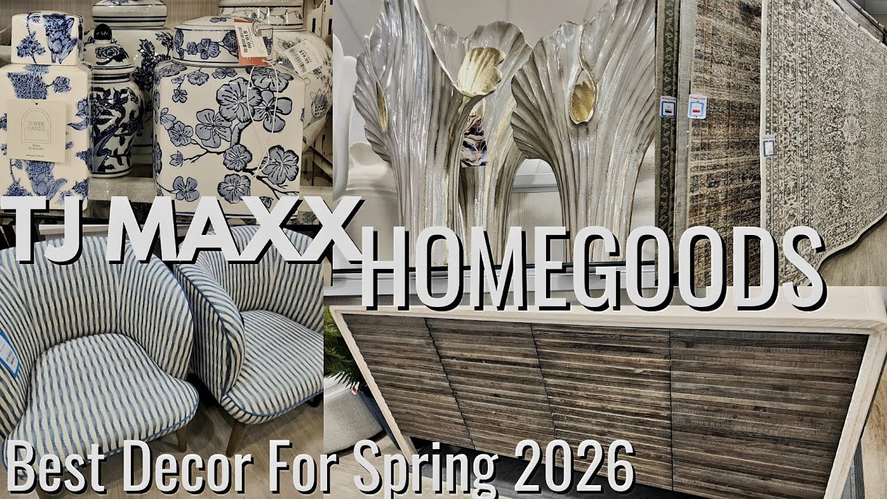 Looking For Spring Decor See This TJ Maxx Homegoods Before You Hit The Stores
