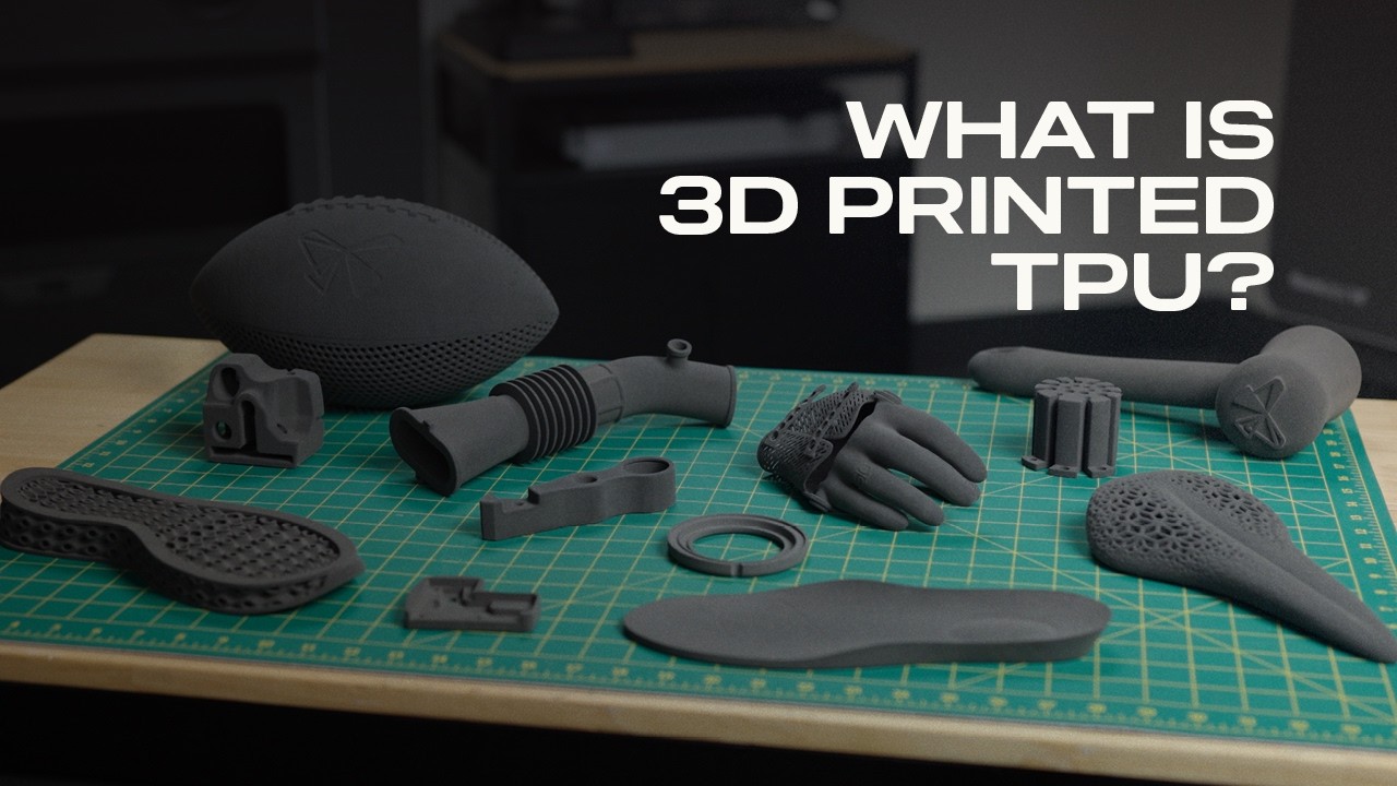 SLS 3D Printed TPU Parts vs Injection Molding