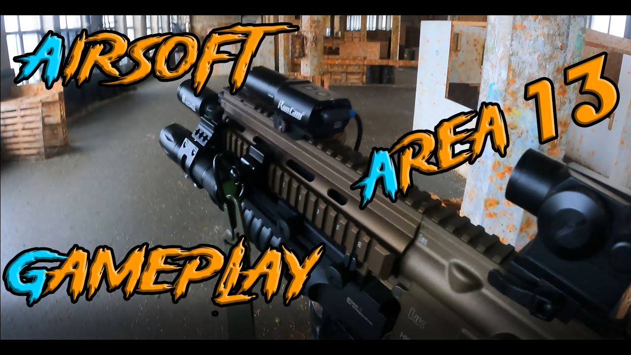 Airsoft Gameplay CQB Indoor german deutsch - Area13 Leipzig - Gameday 12.02.2023