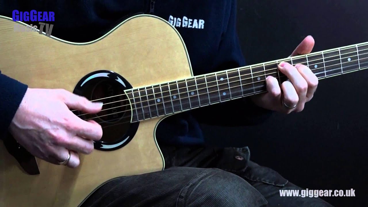 Yamaha APX500 II Guitar Demo