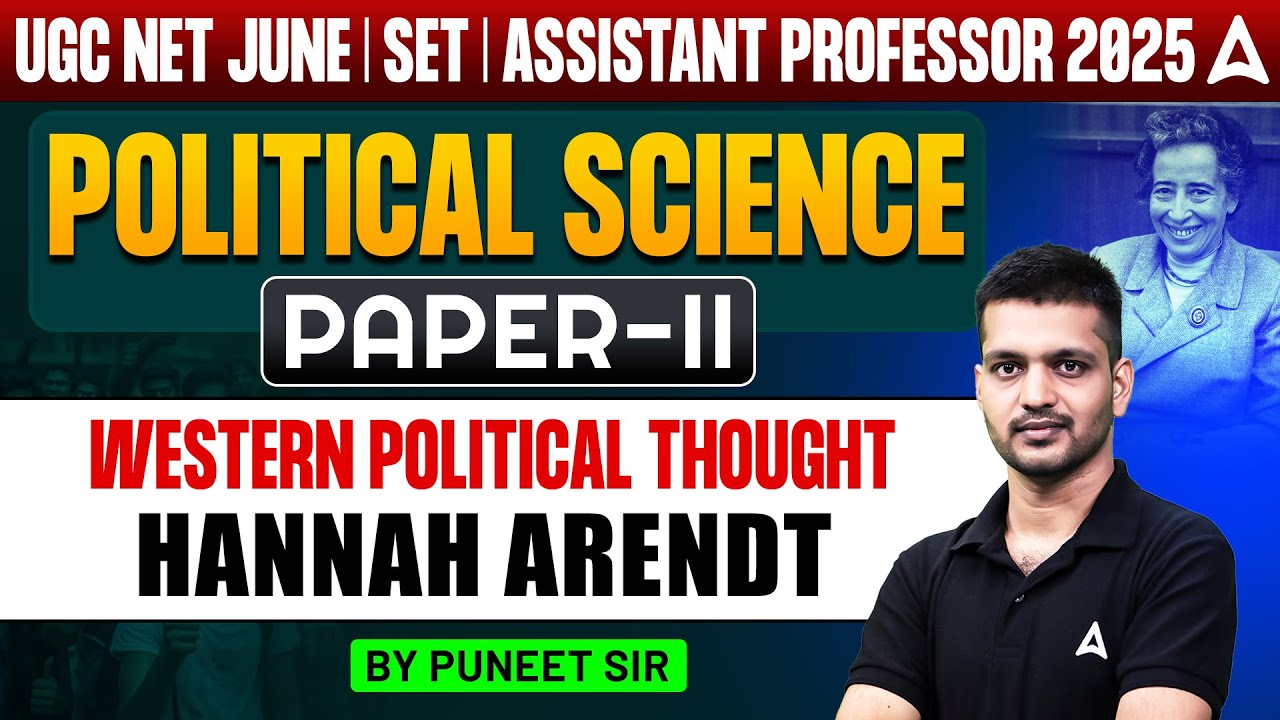UGC NET June 2025 | UGC NET Political Science Western Political Thought | By Puneet Sir
