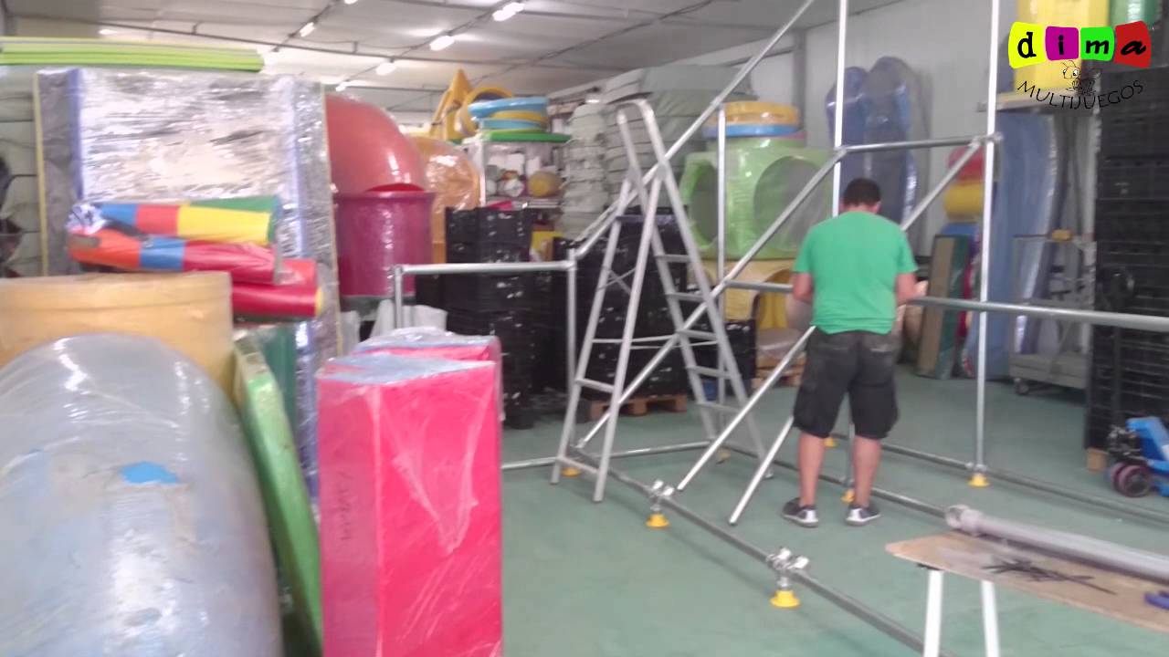 PROCESO DE FABRICACIÓN PARQUES DE BOLAS DIMA MULTIJUEGOS