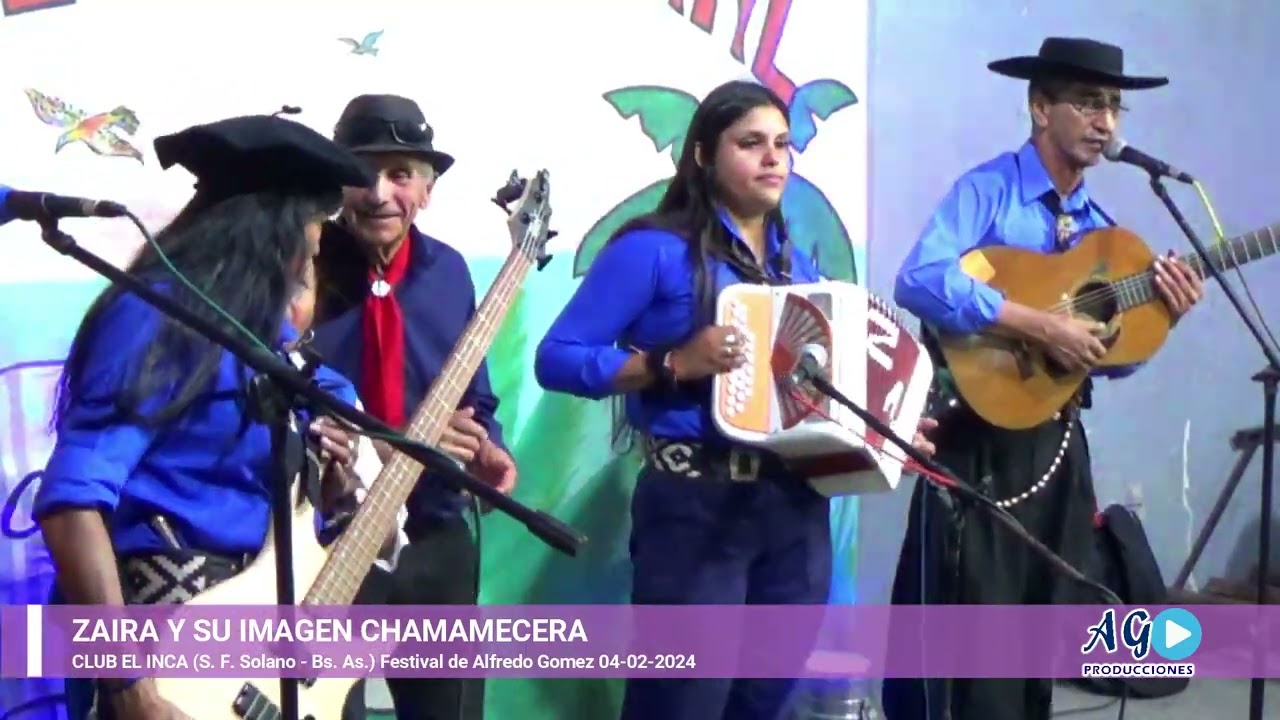 ZAIRA Y SU IMAGEN CHAMAMECERA EN VIVO 2024 | CLUB EL INCA (S. F. Solano - Bs. As.) 04-02-2024 ✔️✔️✔️