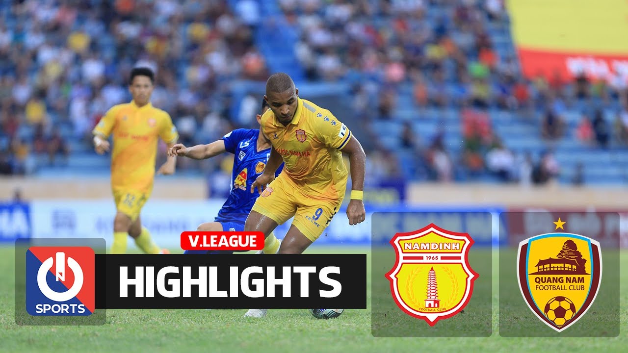 Highlights | DNH Nam Định - Quảng Nam | V.League 2020
