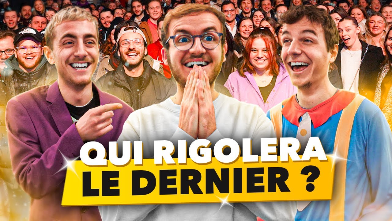 On fait le plus grand Tu ris tu perds de France (130 personnes à faire rire)