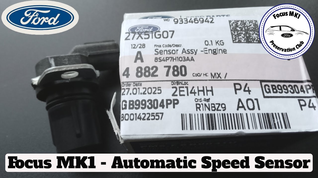 Focus MK1 - 4F27E Speed Sensor Replacement