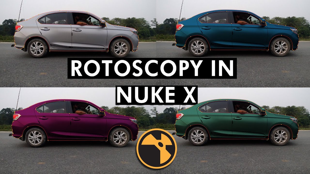 Rotoscoping in Nuke X || Nuke X Tutorial - Rotoscope Techniques || Nuke Roto Part -01 [HINDI]