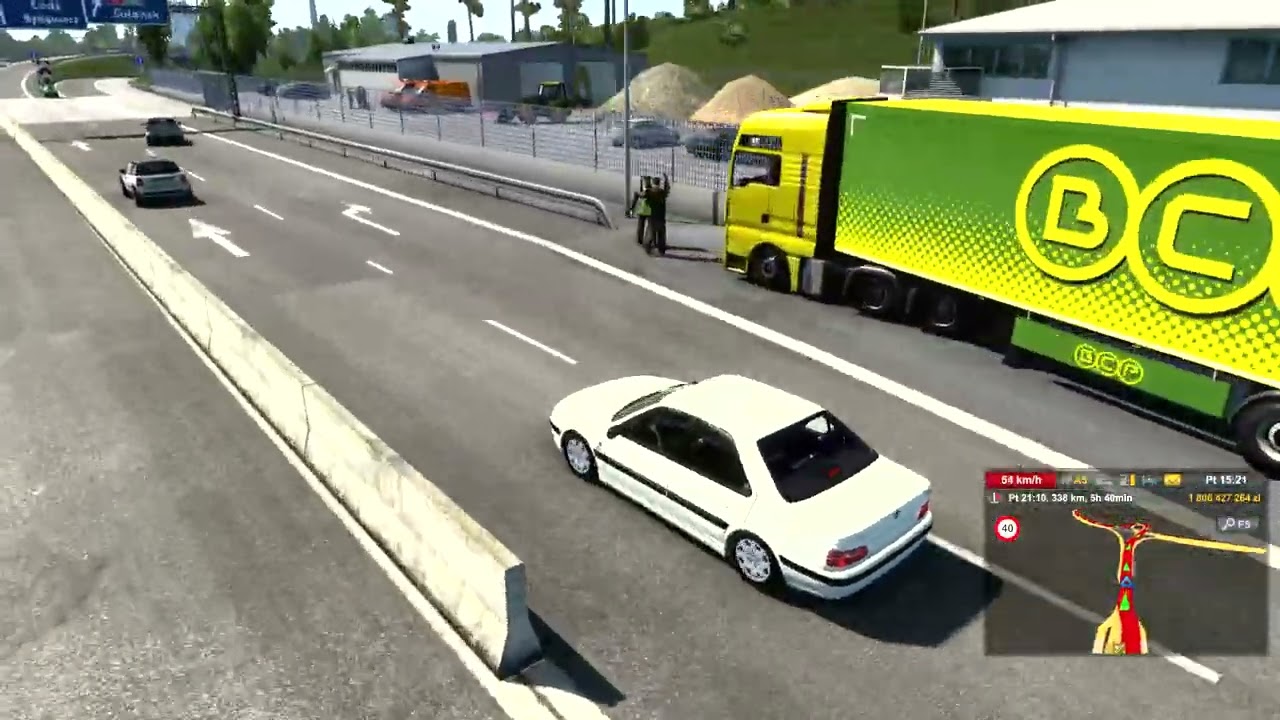 Euro Truck Simulator 2  Przasnysz - Międzyzdroje