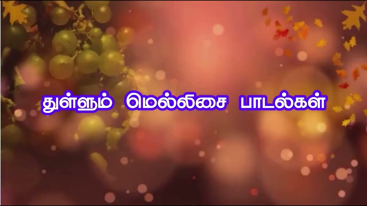 மெல்லிசை பாடல்கள்🎶🎶