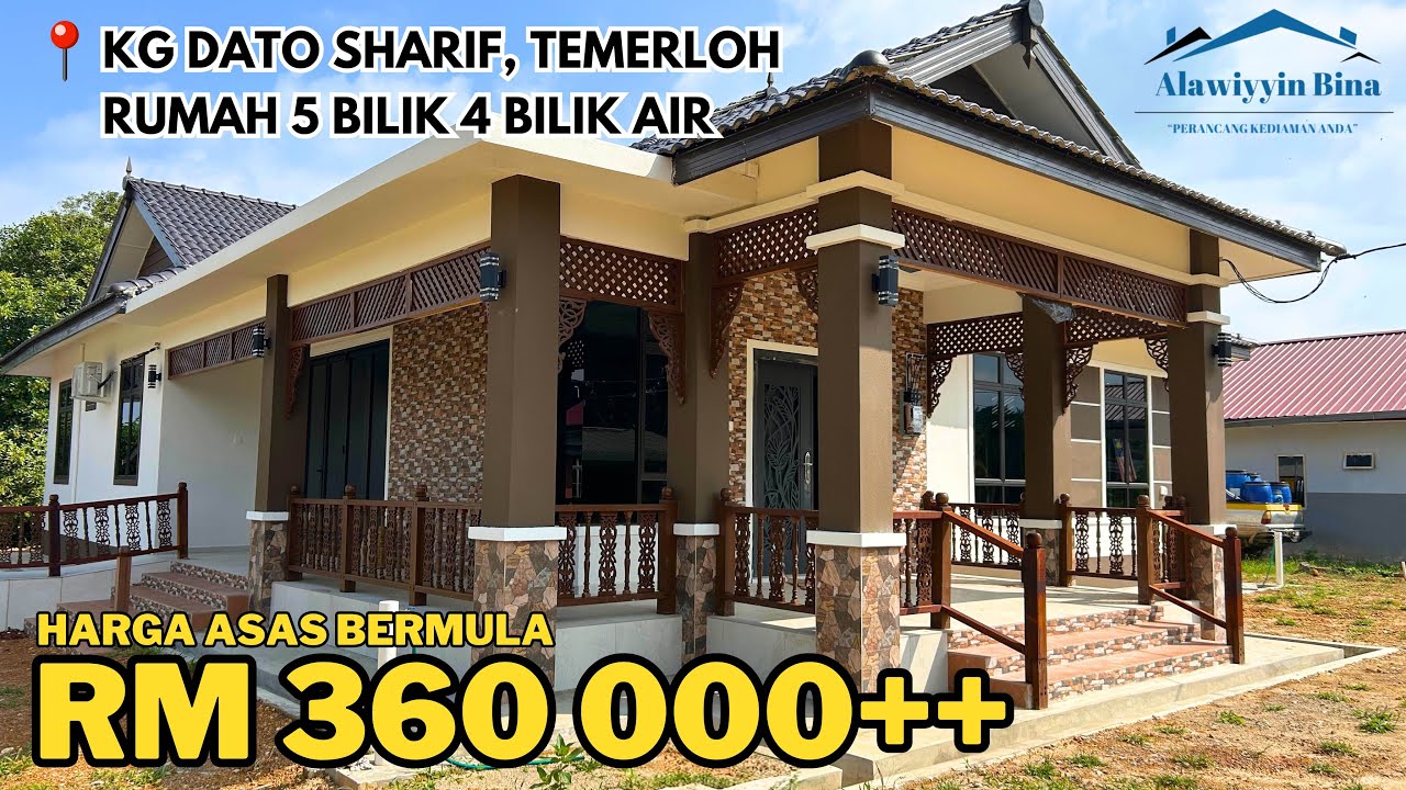 BANGLO 5 BILIK 4 BILIK AIR - KAMPUNG DATO SHARIF, TEMERLOH