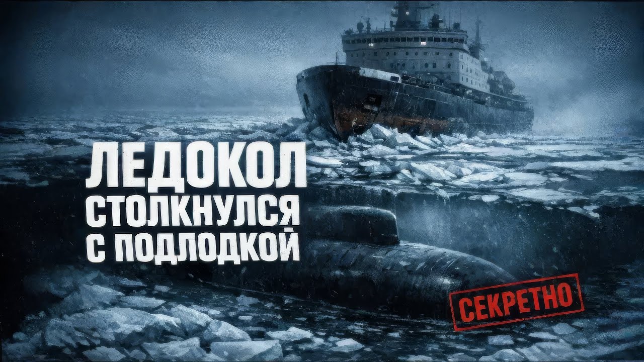 Ледокол столкнулся с подлодкой: инцидент, которого нет в отчётах