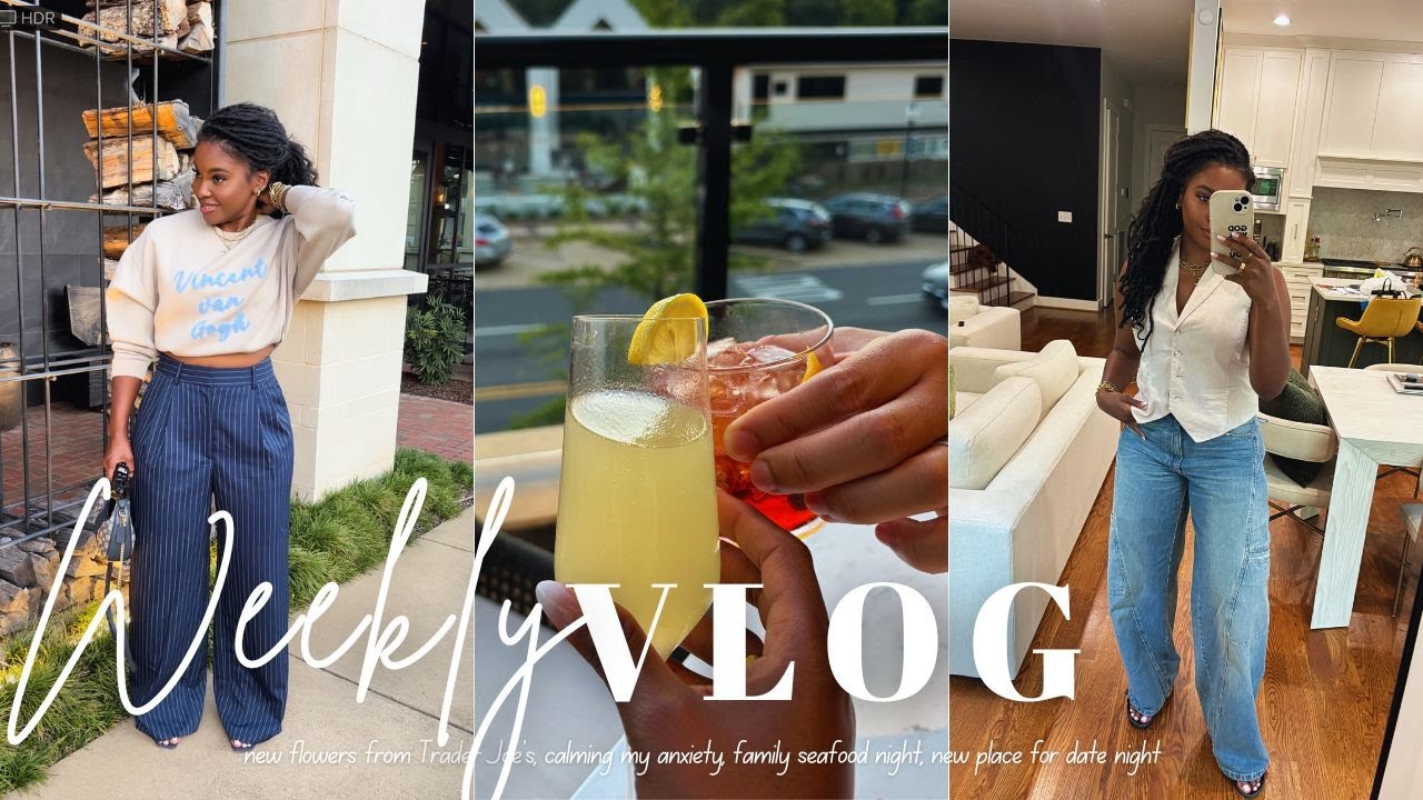 weekly vlog | anxiety is getting the best of me but nothing pasta and an espresso martini can’t fix