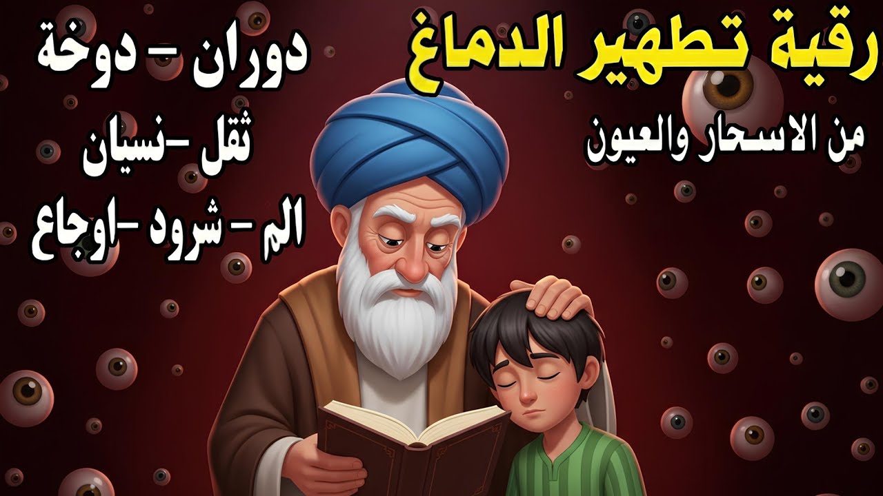 شاهد خروج الحسد والعين والهم والغم والأمراض من جسمك بعد سماع لهذا الحرز المبارك- وراقب النتيجة