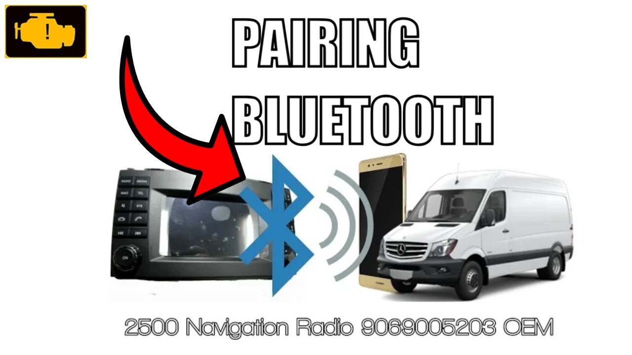 Parowanie Bluetooth Mercedes Sprinter