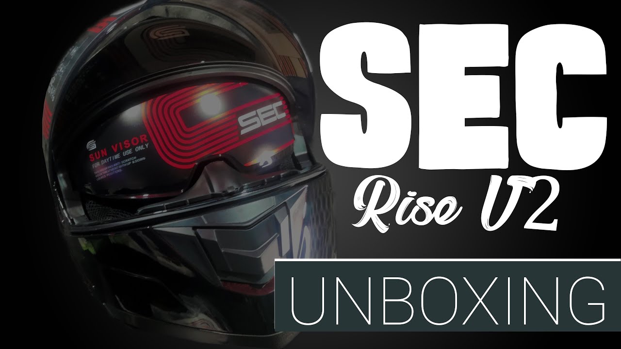 Sec Rise V2 Helmet Unboxing (Tagalog)
