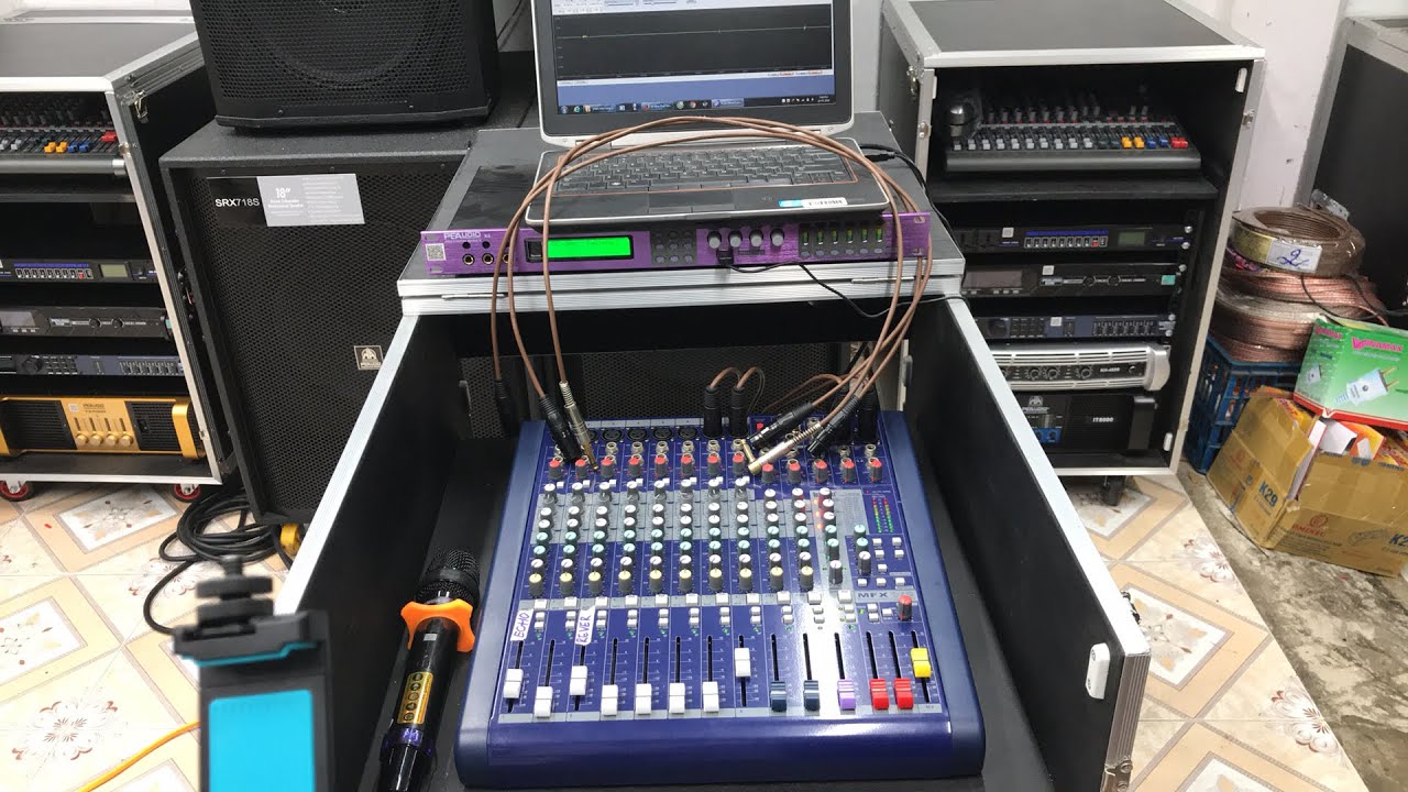 Hướng dẫn lấy vang số x6 làm Echo và Rever cho bàn Mixer | Minh Triết Audio 196