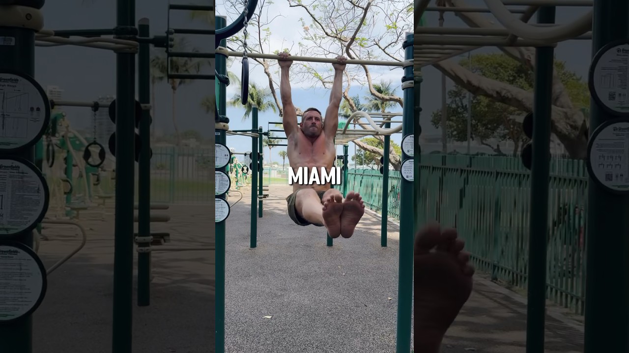 My outdoor workout routine