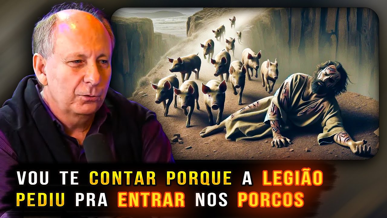 O ENDEMONIADO de GADARA (A LEGIÃO de DEMÔNIOS e os PORCOS) - Lamartine Posella